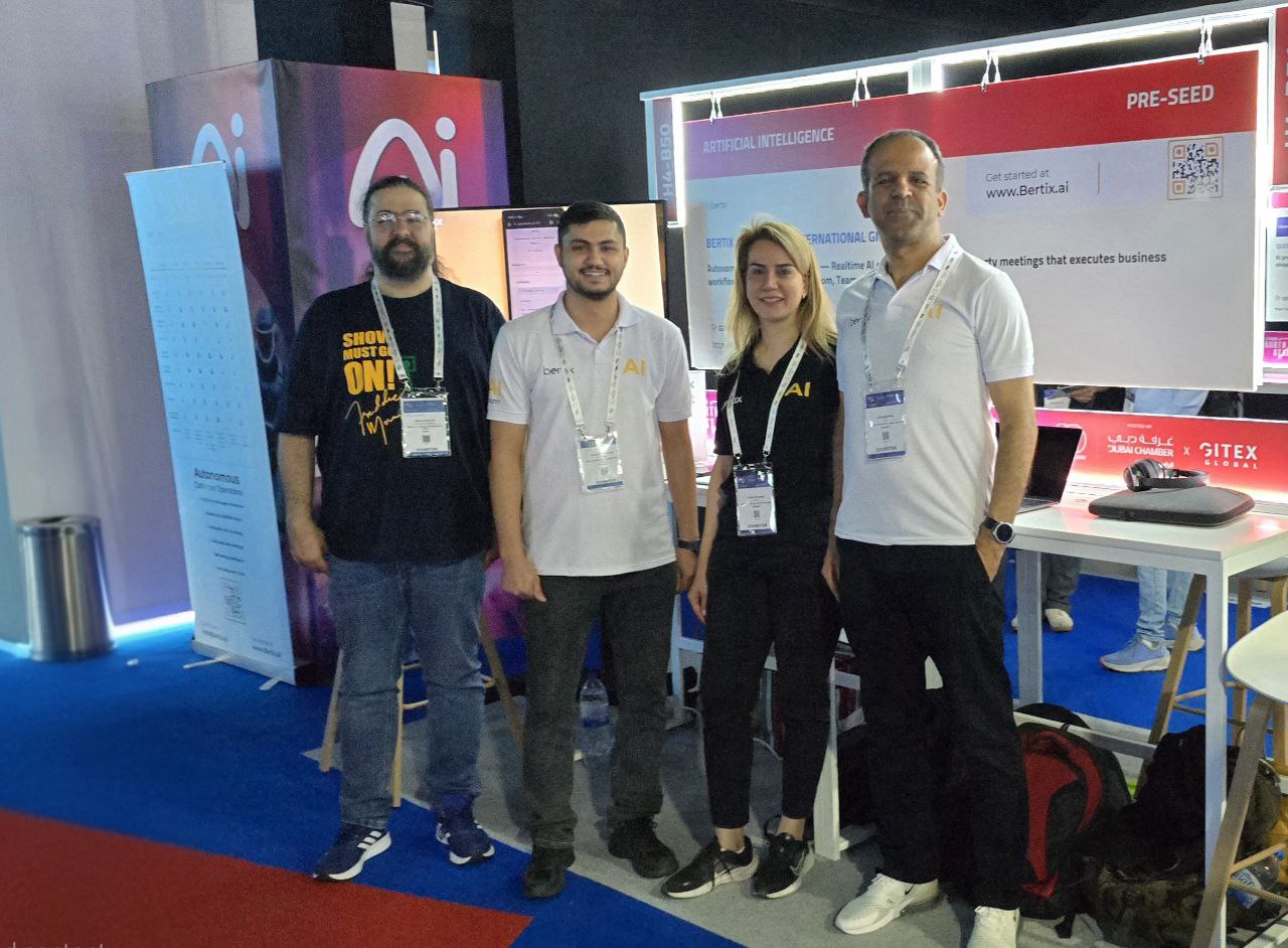 Bertix team at Gitex 2025